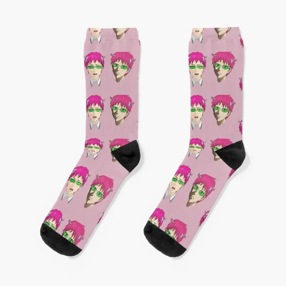 

saiki kusuo Socks Stockings man custom sports funny gift cartoon Socks Woman Men's