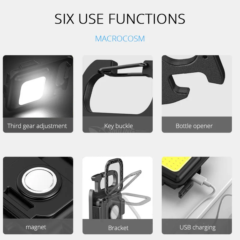 1/2PCS LED Induction Headlamp Camping Search Light USB Rechargeable Headlight Led Head Torch Work Light With Built-in Battery