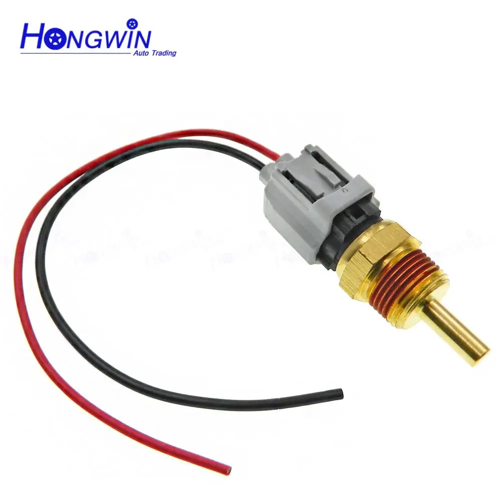 Coolant Water Temperature Sensor With Plug Connector Fits Hyundai Sonata Mitsubishi Montero Chrysler Sebring 3922035710 MD17757