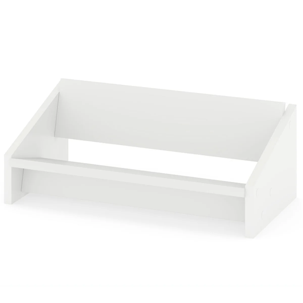 

Desktop Bookshelf,Wooden Tilting Bookcase Small Desktop Bookshelf Organizer for Magazines