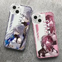 Honkai Star Rail Blade Jing Yuan Phone Case for IPhone 13 12 Pro MAX 11 X XS Max XR SE20 14 8 7 Plus Clear Soft TPU Cover Fundas