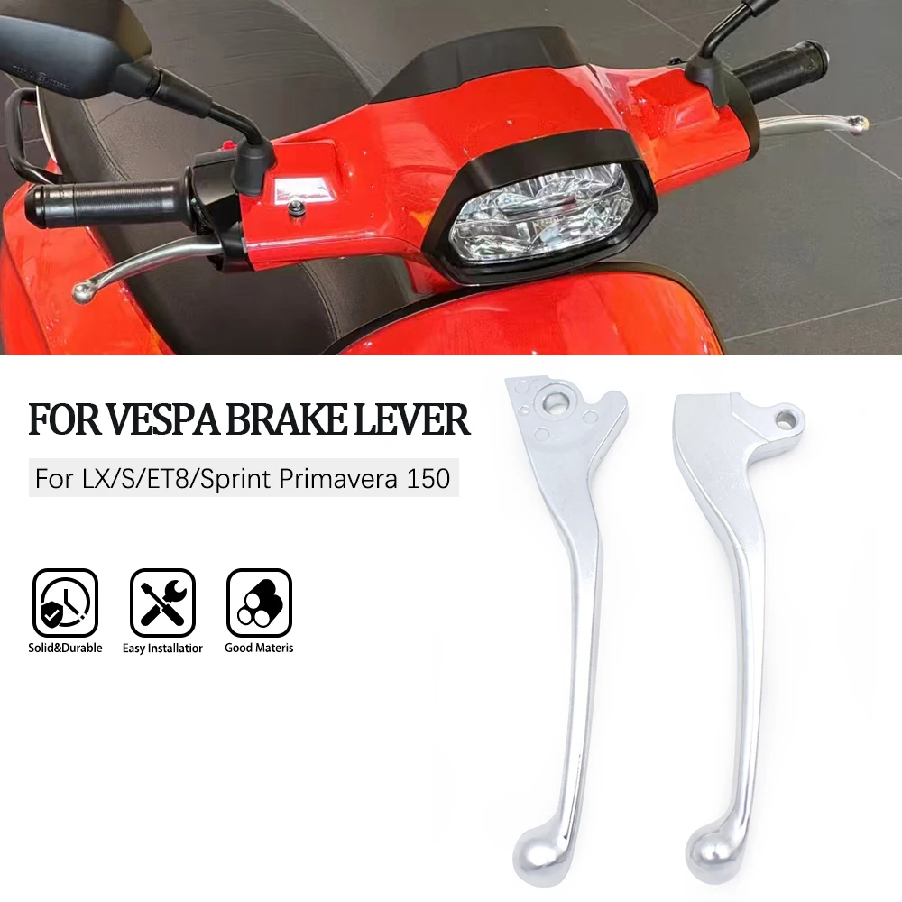 

For Vespa Sprint Primavera 150 LX S ET8 Motorcycle Levers Aluminum Brake Levers Handle Accessories