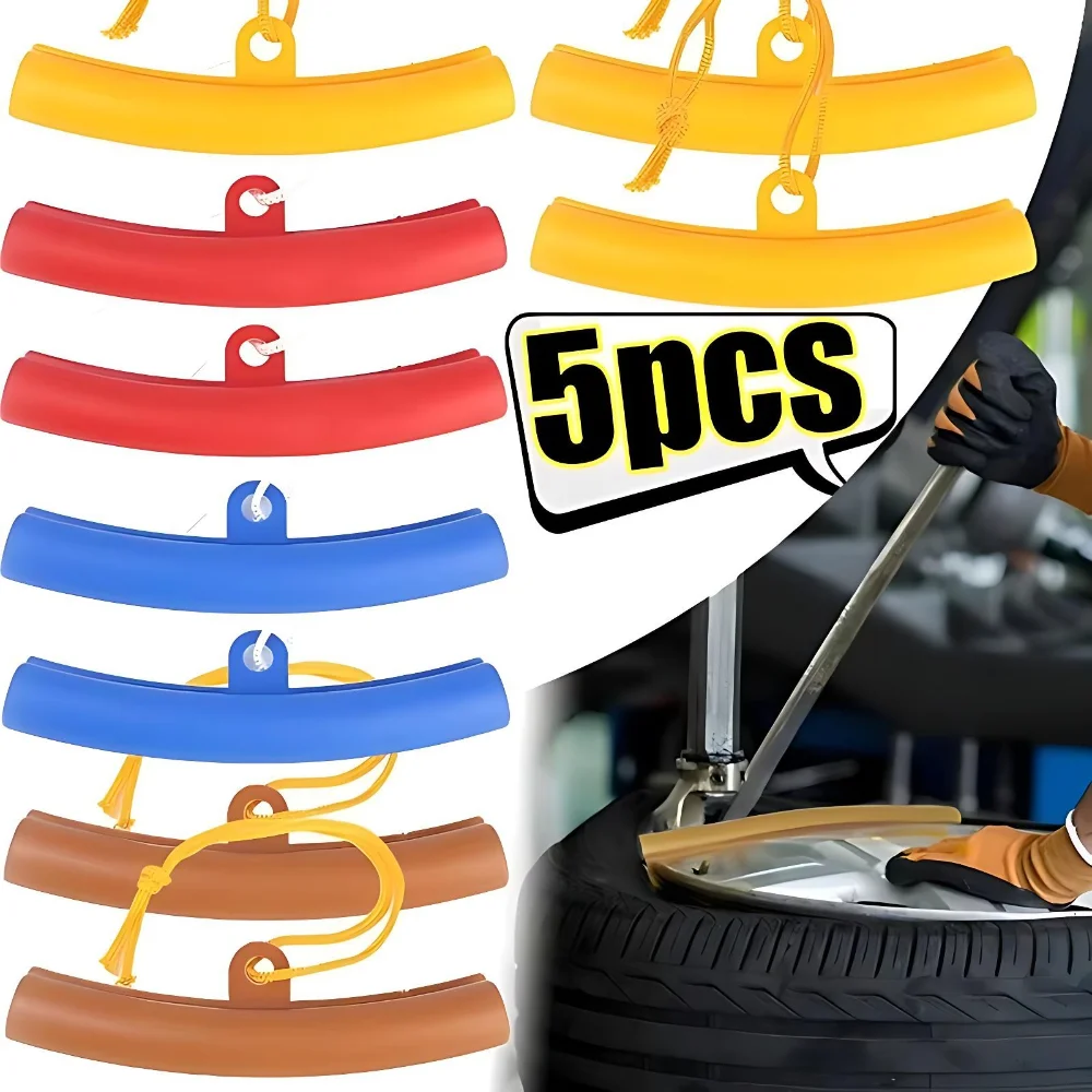 

Car Motorcycle Wheel Guard Rim Protectors Red Bicycle Car Wheel Rim Protector Tyre Changer Guard Tire Change Protection Tool