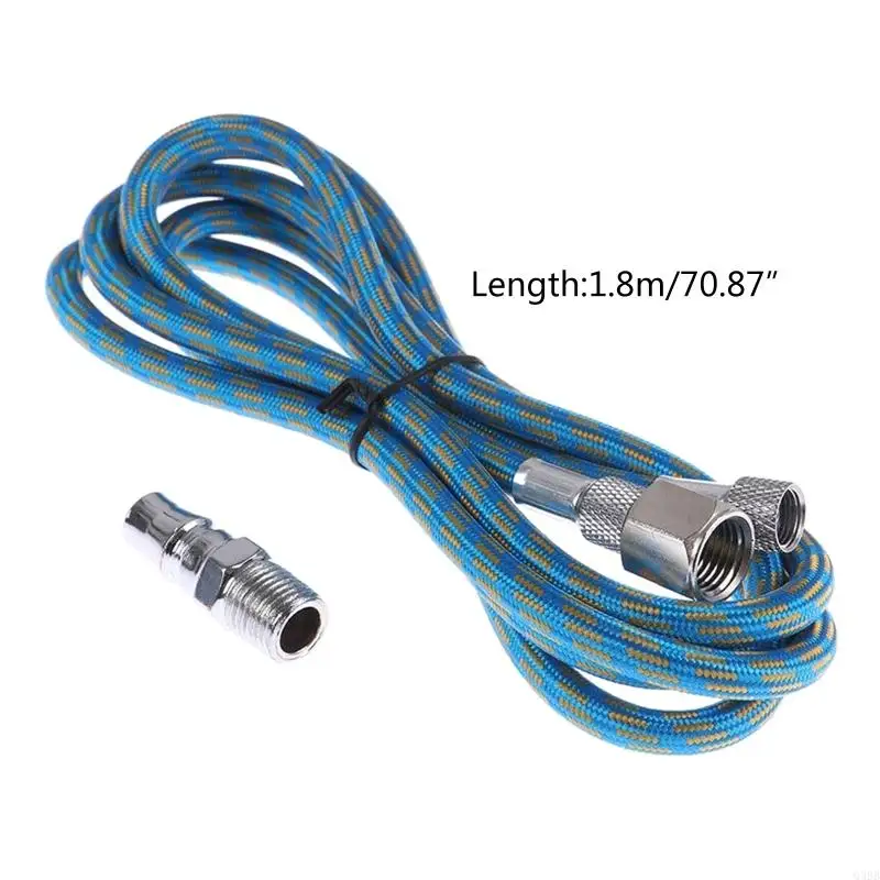 Q39B Airruscrush Camida aerógrafo Airrush Air Manguera adaptador herramientas compresor
