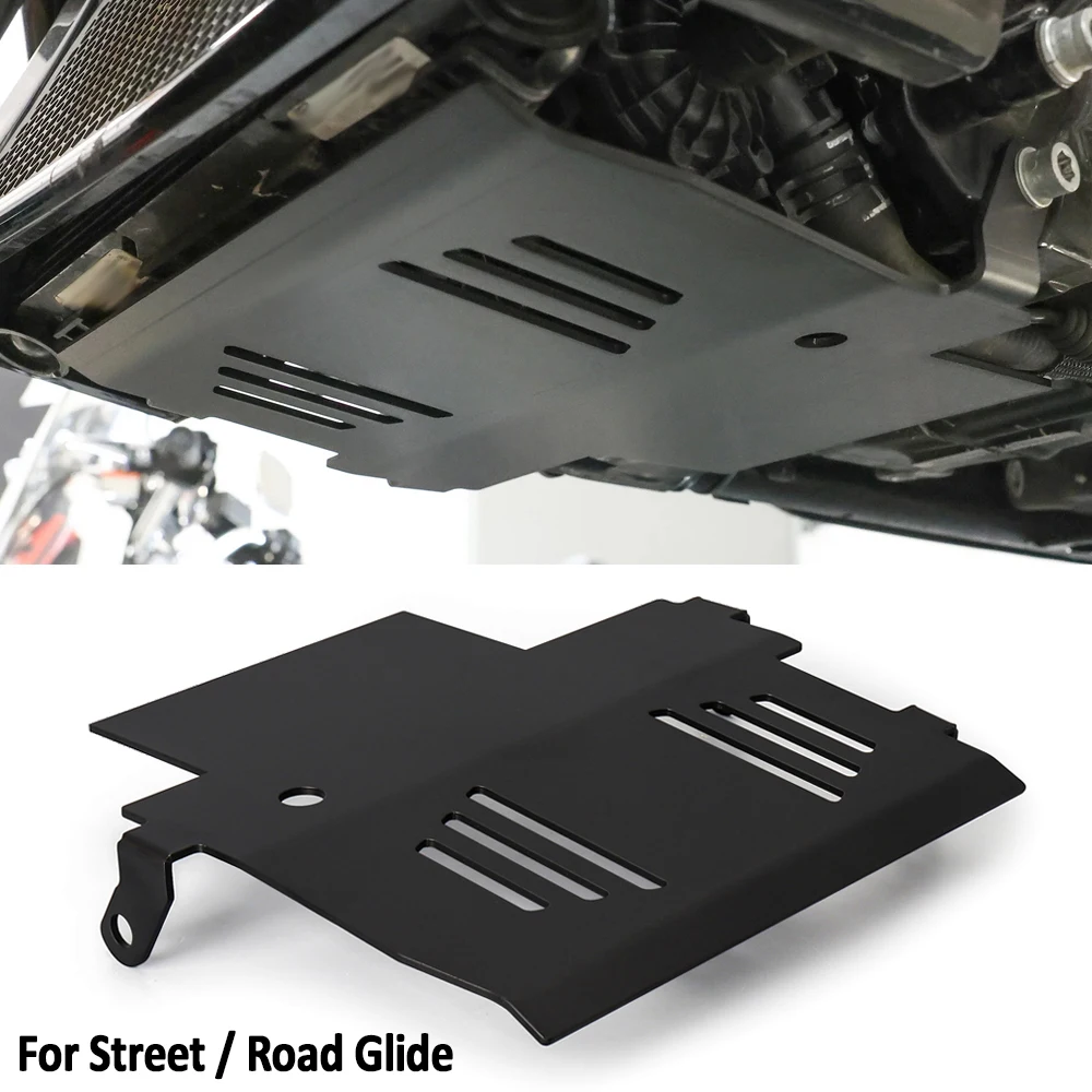 

For CVO Street Glide FLHXSE Road Glide FLTRXSE 2024 2025 Motorcycle Skid Plate Lower Bottom Engine Guard Chassis Protector Cover