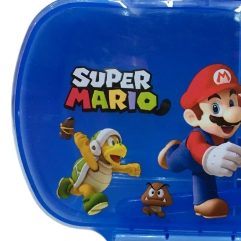 Super Mario Bros Boîte à lunch pour enfants, Anime, Étudiants Boîte à bento, Récipient alimentaire, Filles à salade, Camping en plein air, Conteneur à bento pour pique-nique