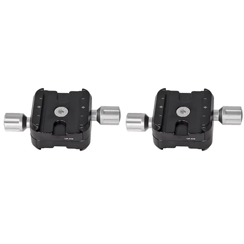 

Двухслойный быстросъемный зажим-держатель AS95-2X QR-50B для панорамной съемки