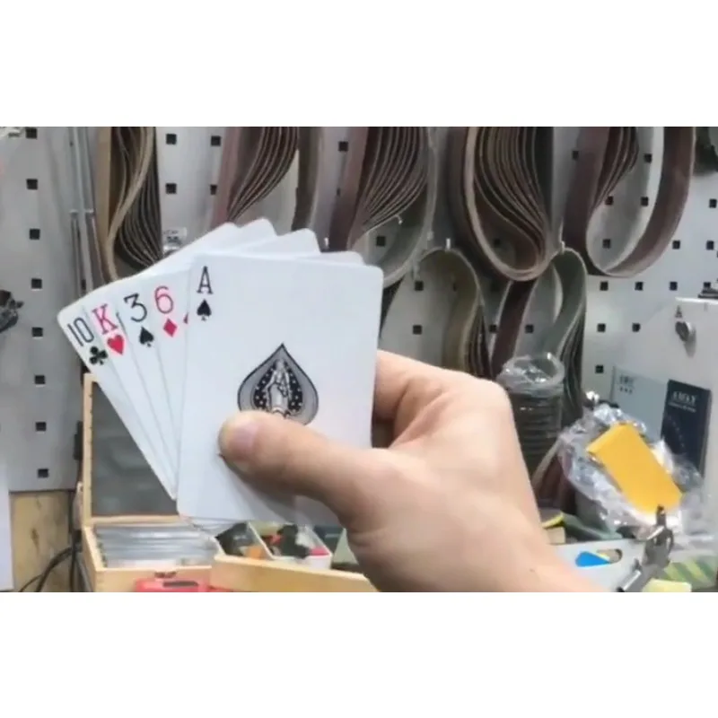 

Instant Royal Flush Magic Trick 4, специальные трюковые карты Turn Bad Hand into Straight Flush, крупным планом и выступлениями на сцене, реквизит, развлечение