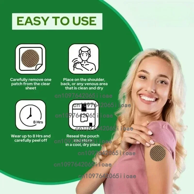 30Pflaster Haarwachstum Biotin Plus Pflaster für Frauen, Biotin Plus Polygonum Multiflorum