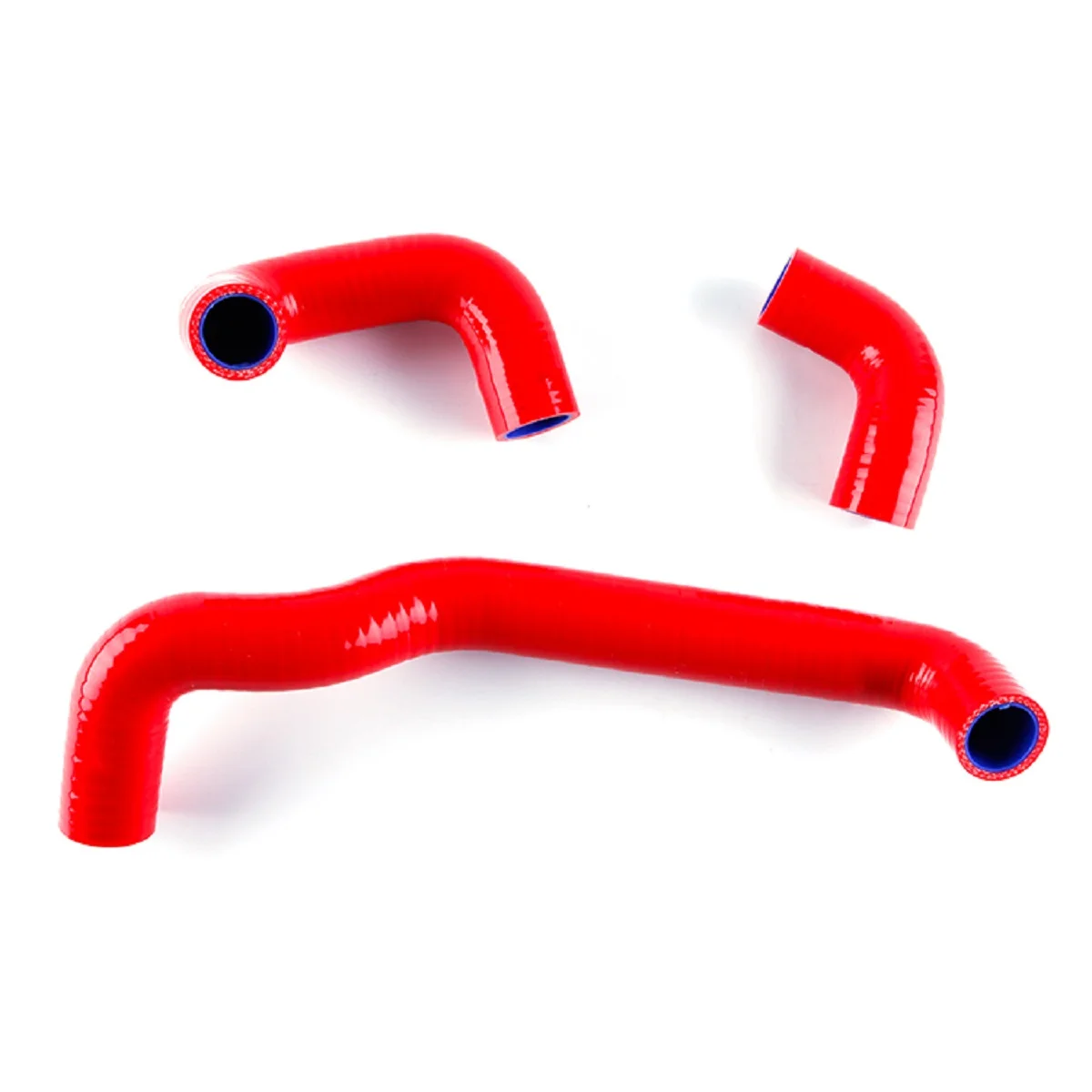 For Abarth Grande Punto / Alfa Romeo Giulietta MiTo 1.4 Tb Pop Off Circuit Hoses Kit Silicone Tubes Pipes 3Pcs 10 Colors