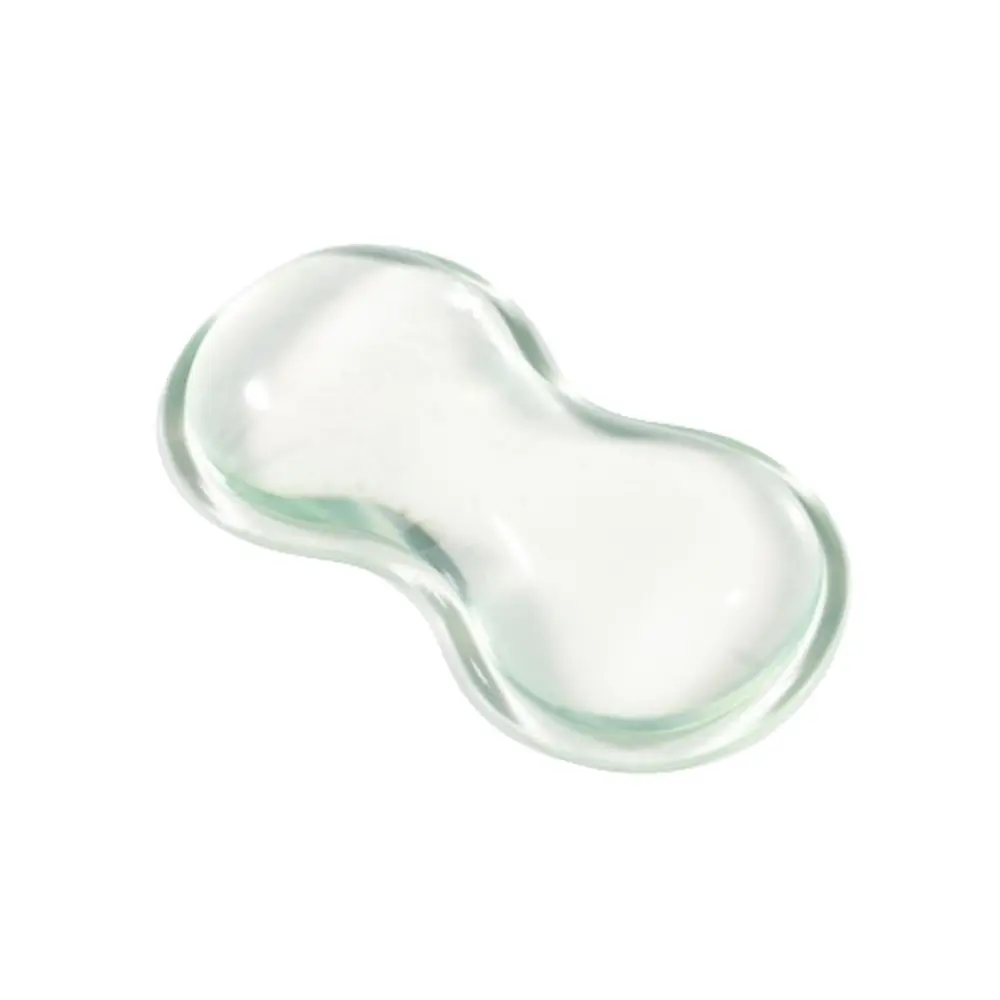 Creative Clear Mouse Wrist Rest Transparent Soft Silicone Gel Wrist Pad Effectively Jelly Mouse Wrist Support Pad Home
