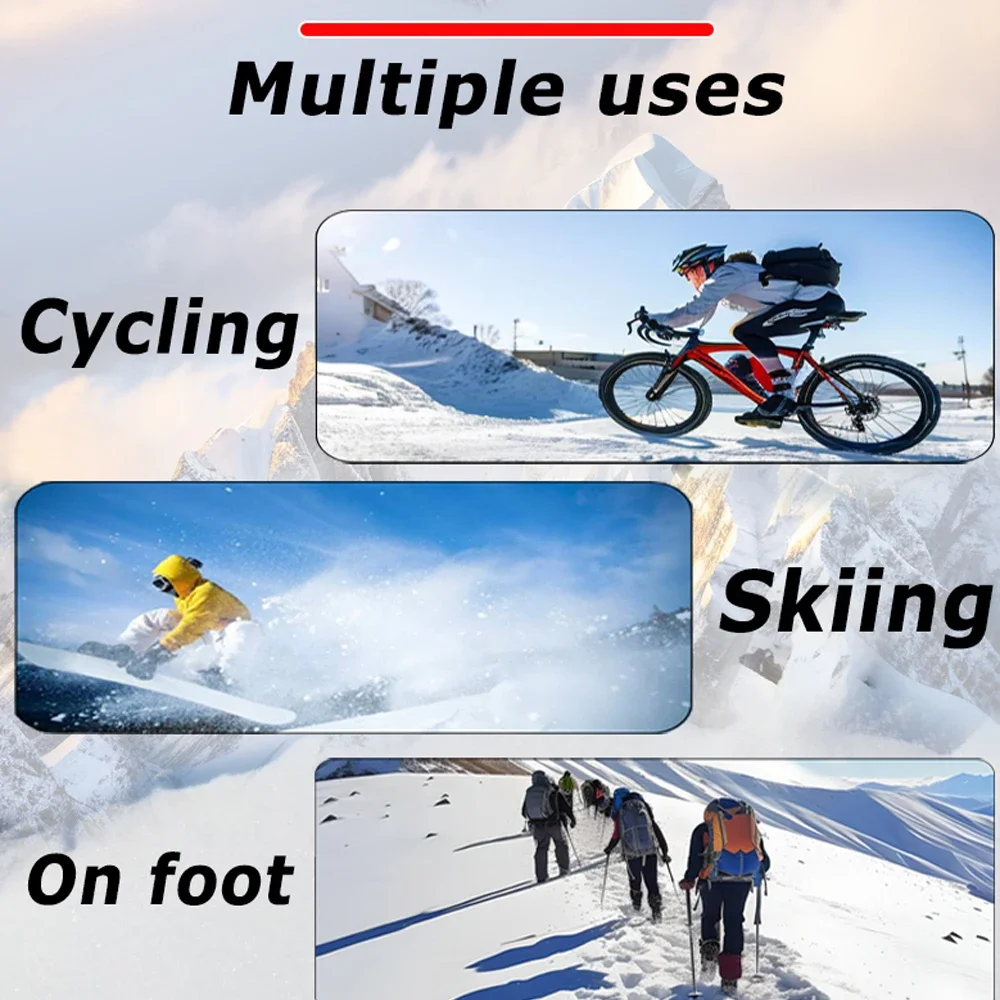 Gants d'hiver pour écran tactile, neutres, à la mode, pour l'extérieur, à doigts complets, résistants au froid, pour sortir en hiver