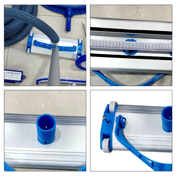 Kompletny zestaw akcesoriów do czyszczenia basenów Fenlin do basenów naziemnych.