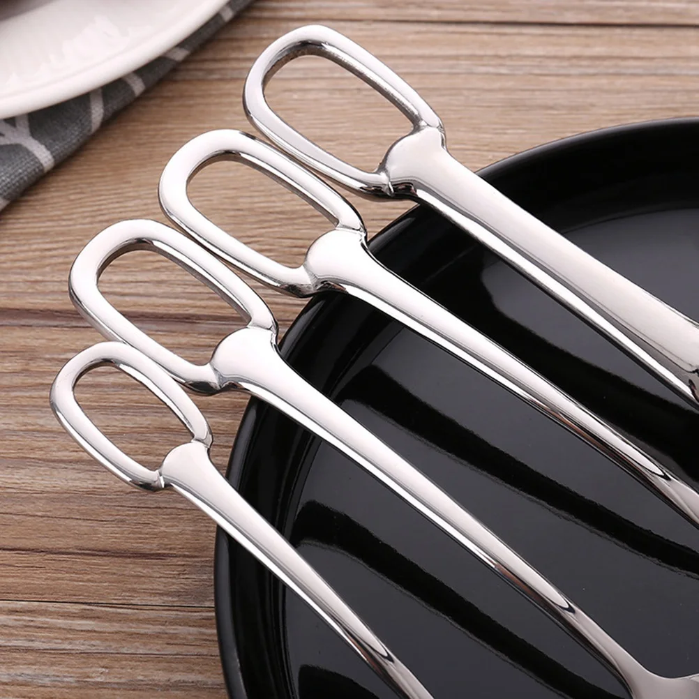 

Stainless Steel Creative Teaspoons Coffee Spoon Dessert Stirring Soup Spoons Smooth Touch Antirust Easy Maintain