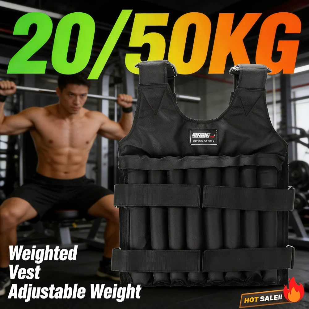 Gilet lesté ajustable invisibl - Crossfit Weight Vest avis et prix