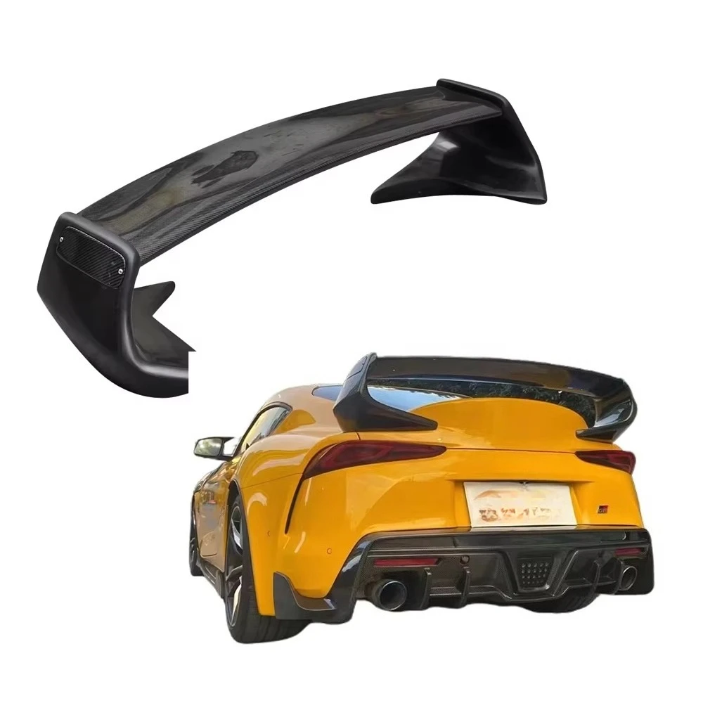 

Suitable forToyota SUPRA A90 MK5 Automatic Adjustment ST Type Dry Carbon Fiber Spoiler Rear Trunk Large Tail Wing