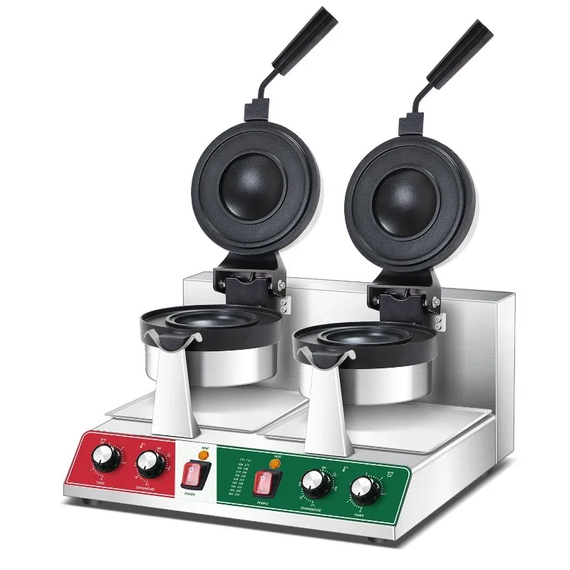 

Water drop muffin maker Ice cream burger Overflow coffee scone Plaid cake Rotary waffle stove Commercial