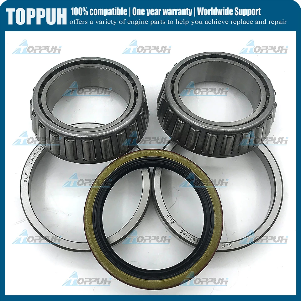 

6689775 Axle Bearing Seal Kit 7001463 7001464 6689775 6669050 6519925 6689638 6658228 6634609 LM104949 LM104911 For Bobcat Loade