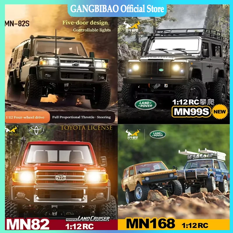 

Popular RC Toyota Remote Control Car Four-wheel-drive Retro Off-road Pickup Truck 1/12 Vs Range Rover Model Off-road Vehicle