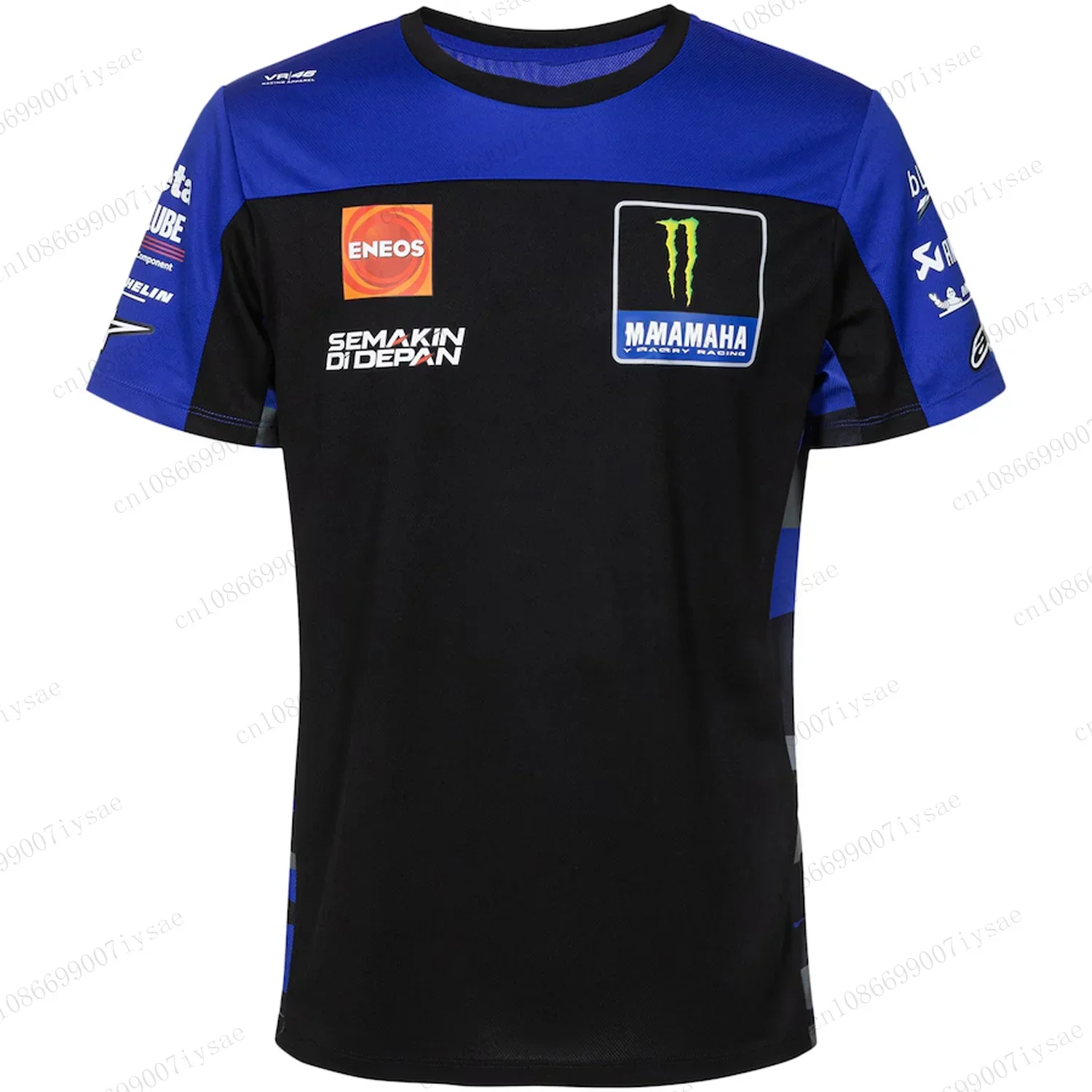 Ropa de trabajo con estampado 3D de equipo GP Match para hombre, camisetas de carreras de motos, camiseta transpirable de ocio de verano, ropa