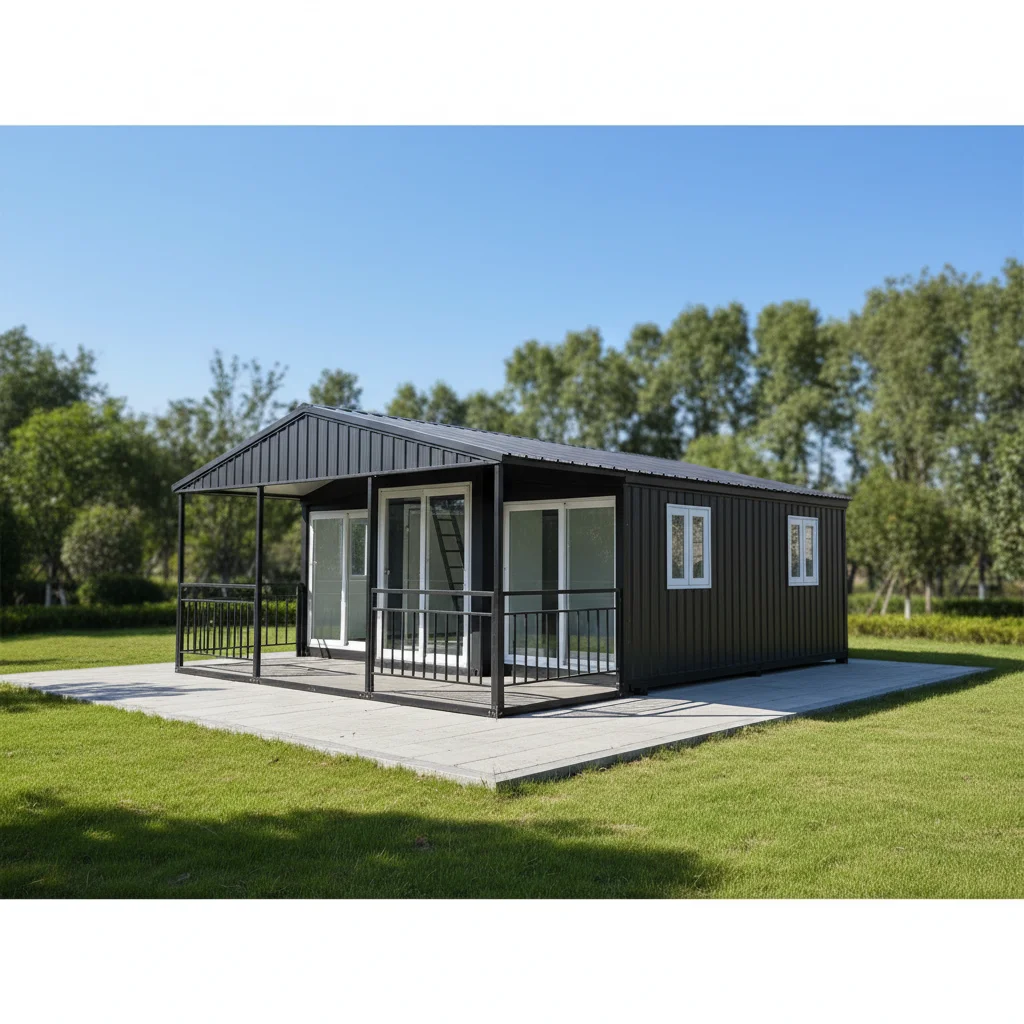 Folding Container House Modern Expandable Container Prefabricated Tiny House Modular Home Model