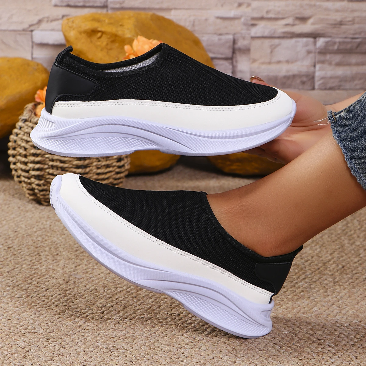 Beige Sneakers Vulcanize Large Size Shoes for Men Wholesale Tennis Sports Tines Flatas New Fast  Women Shoes Traf