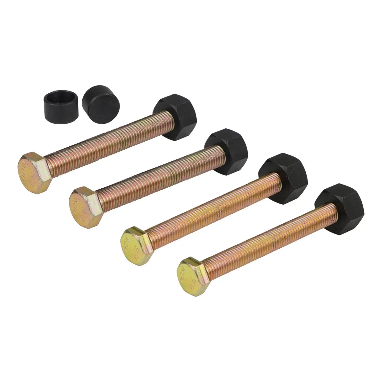 

Impact Rated Hub Removal Bolt Set 78834 Replacement Metal 3/4 inch 15/16 inch Threaded Rod Easy to Install Accessory Durable