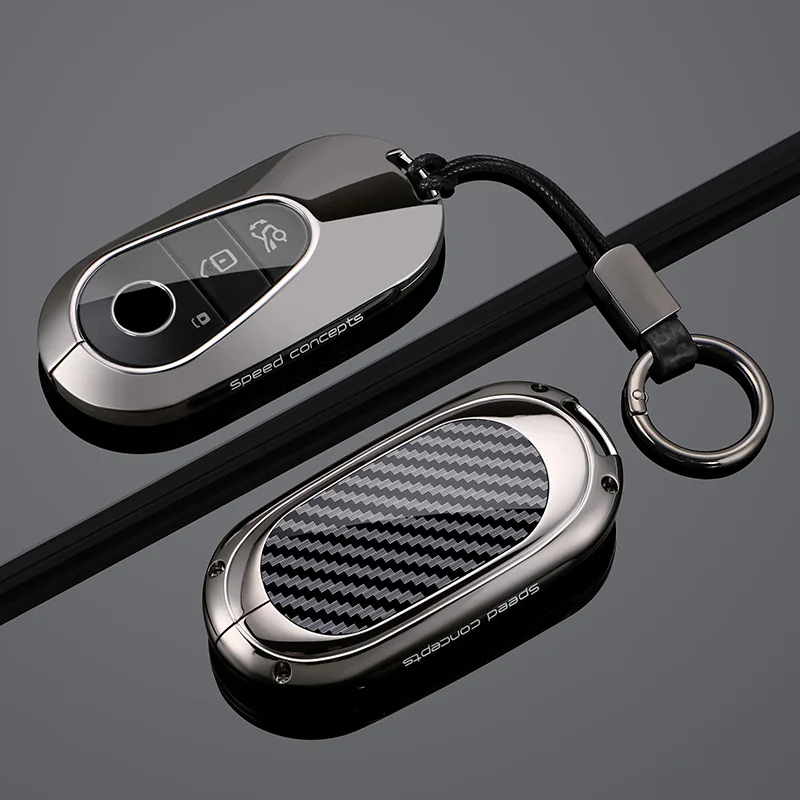 For Mercedes Benz E C S Class W223 W206 S260L S350L S400L S450L S500L for Maybach S480 S580 2020 2024 2026 Car Key Case Cover
