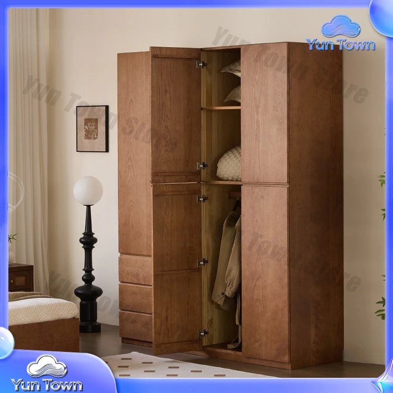 Dust Proof Large Closet Nordic Interior Essentials Organizer Bedroom Wardrobe Open Storage Clothes Guarda Roupas Furniture