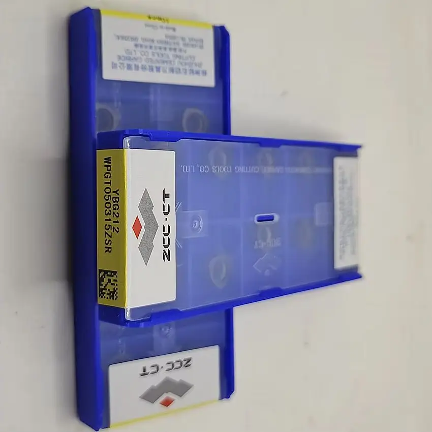 

WPGT050315ZSR YBG212/WPGT050315ZSR YBM351/WPGT050315ZSR YBC302 ZCC.CT CNC blade carbide inserts turning milling tools 10pcs/box