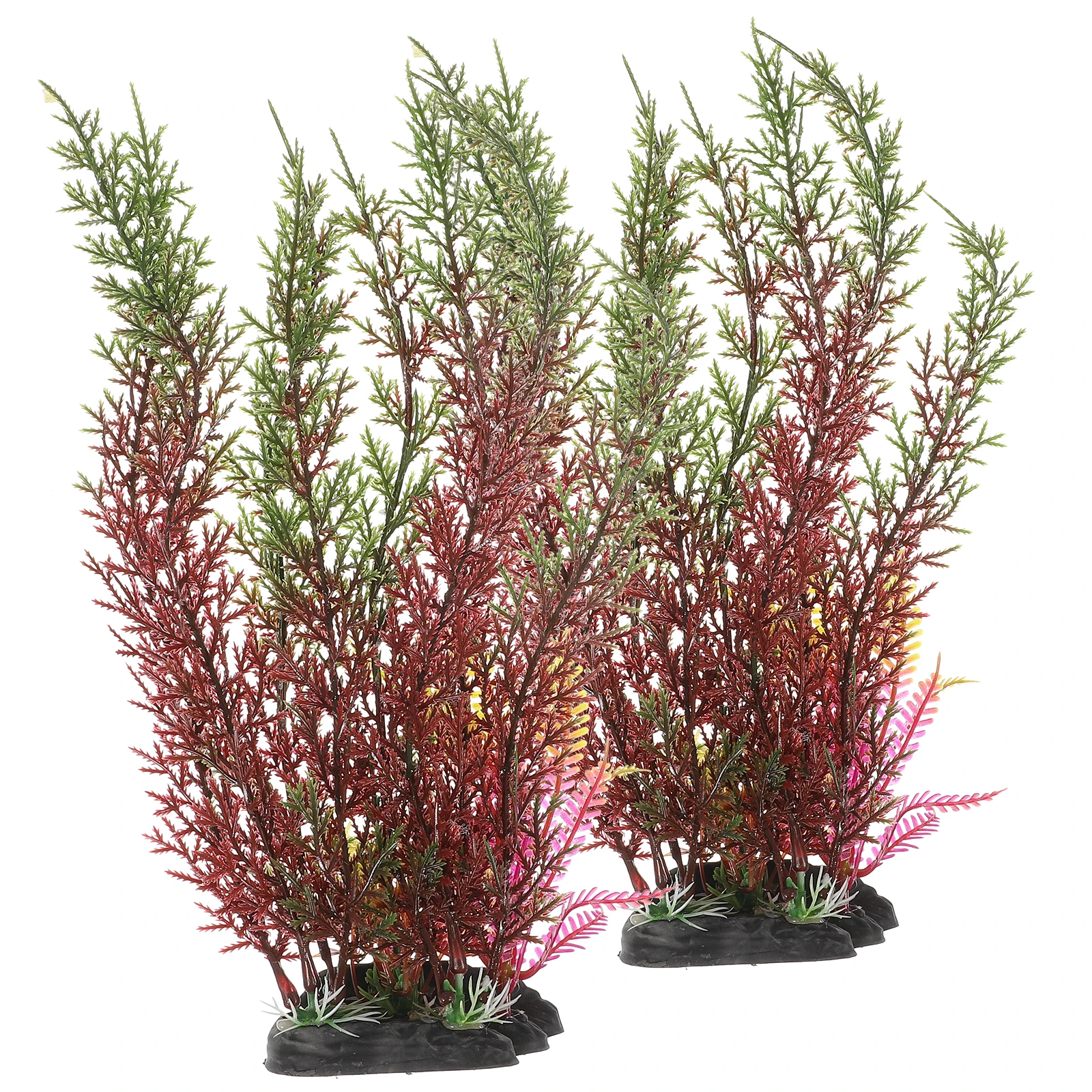 

2pcs Lifelike Aquarium Grass Decor Simulation Landscape Grass For Home Office Fish Tank Decorative Artificial Plant Fish Tank