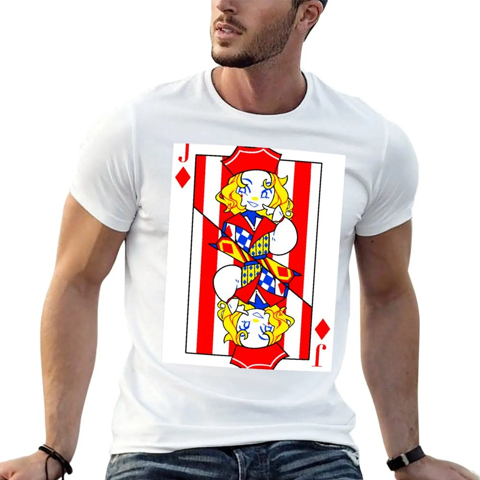 

Hearts Jack funny man of cotton shirt t for shirts T-Shirt personalised t
