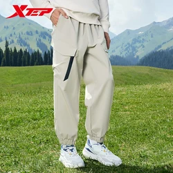 Xtep Casual Pants For Men  Autumn Soft Breathable Trousers Trendy Retro Comfortable Bottoms 876329560067