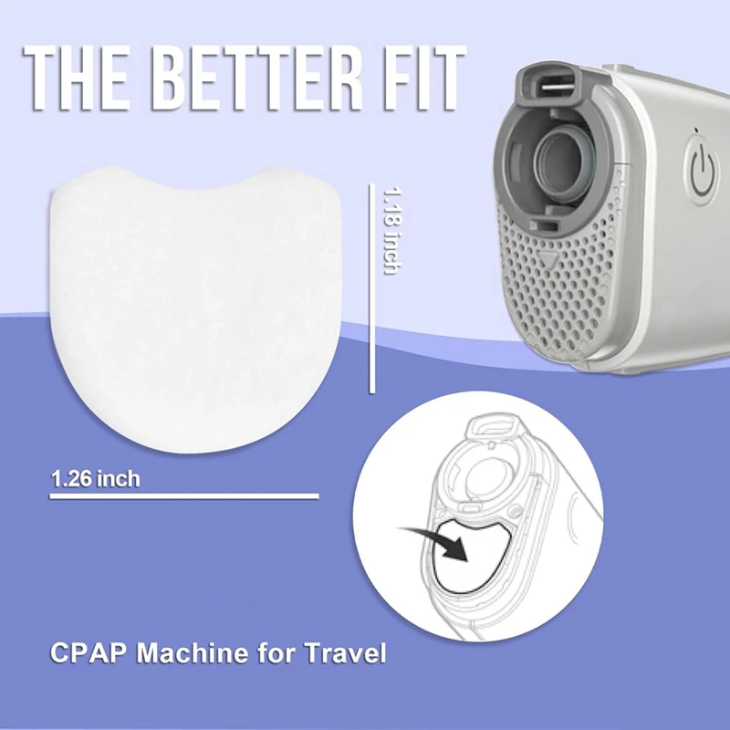 Einweg-CPAP-Filter CPAP-Filter für Airmini-Filter für Airmini-Reisemaschine