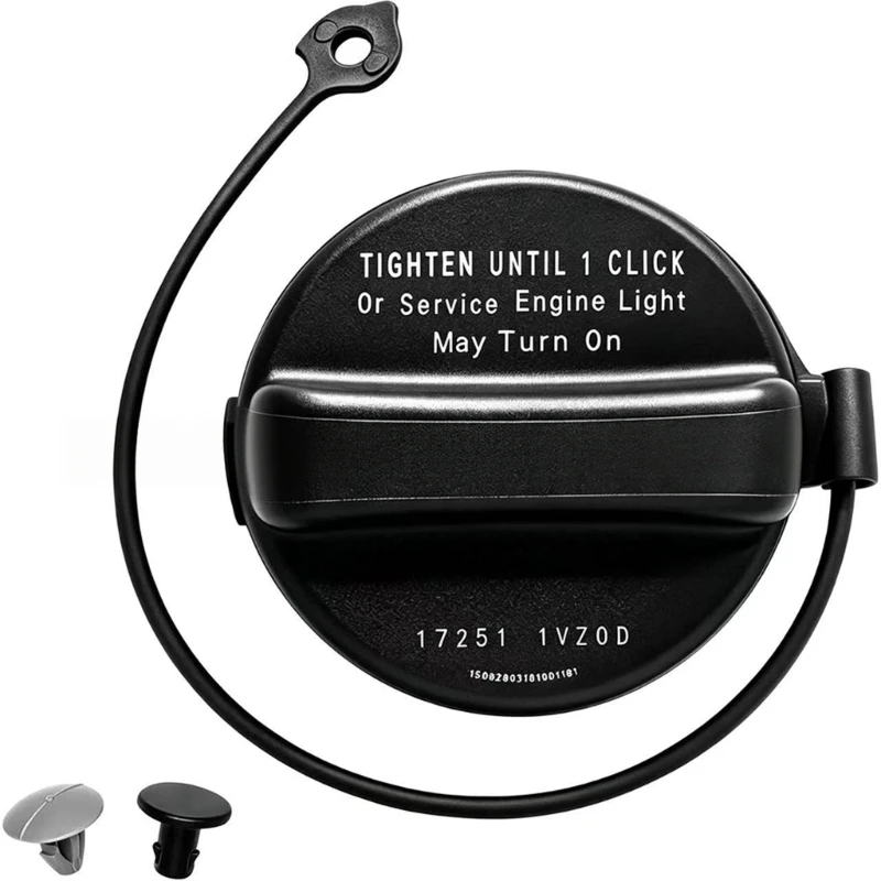 547B Routine Vehicle Maintenance Cap Replacement 17251-3JA0A Black Nylon Filler Cap