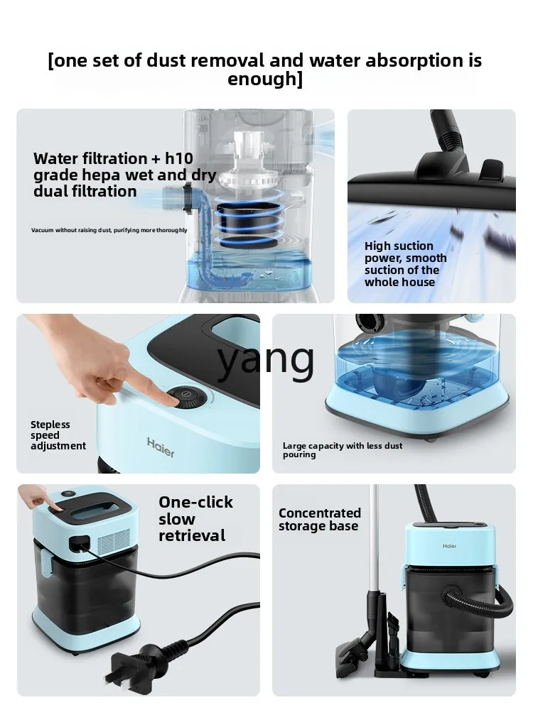 مكنسة كهربائية منزلية عالية الطاقة من النوع CX ذات سعة كبيرة لتنظيف الأراضي النفايات الصناعية ومكنسة كهربائية قوية لشعر القطط