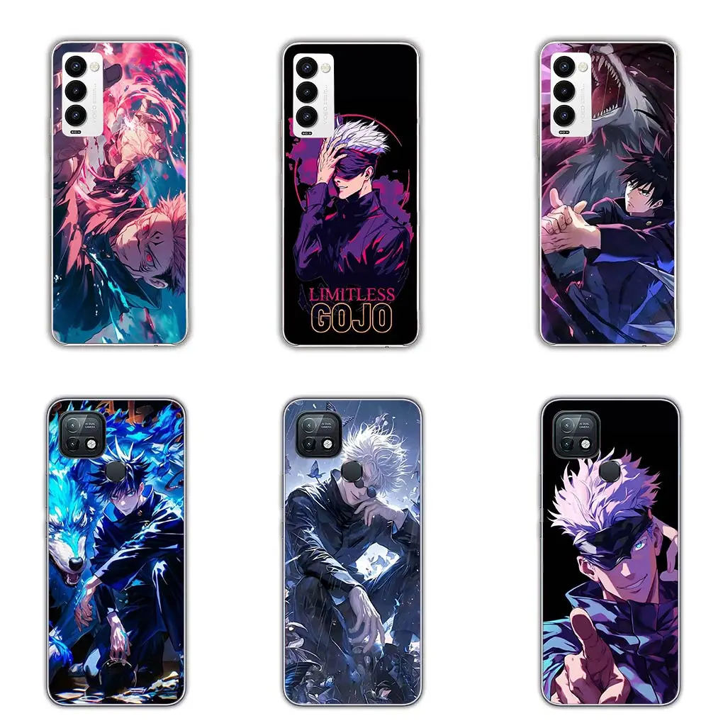 Jujutsus Gojo Satoru Kaisens Itadori Yuji for Motorola Moto E22 E40 E30 G200 G13 G14 G54 G84 G85 G04 G24 One Fusion Phone Case