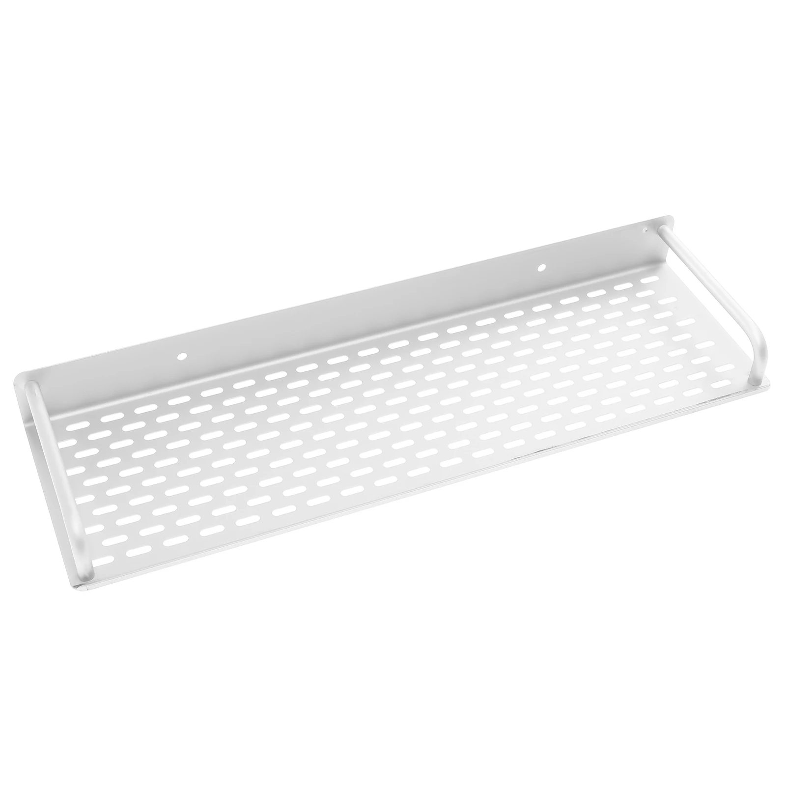 

Wall Mounted Bathroom Storage Rack Shelf Home Holder Shelves Waterproof Strong Load Bearing Non Rust Aluminum Kitchen