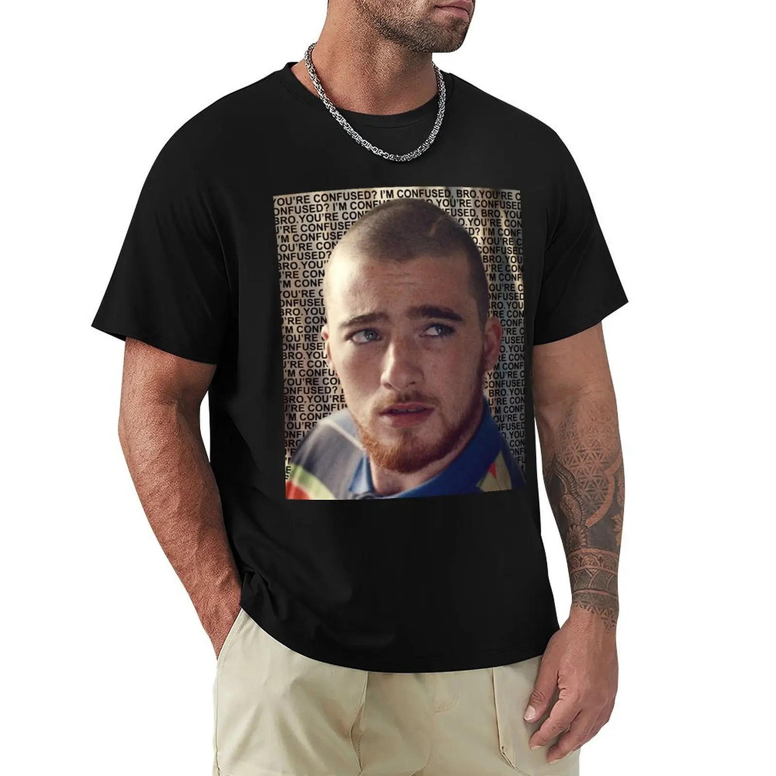 Fez Euphoria (You're Confused? I'm Confused, Bro.) T-Shirt Large Size Breathable Tee