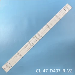 Listwa oświetleniowa LED 7 lampa dla Ph ilips 47 ''TV CL-47-D407-R L V4 47PFL3188 47PFG4109/78 47PFL5708/F7 LC470DUE-SFR1