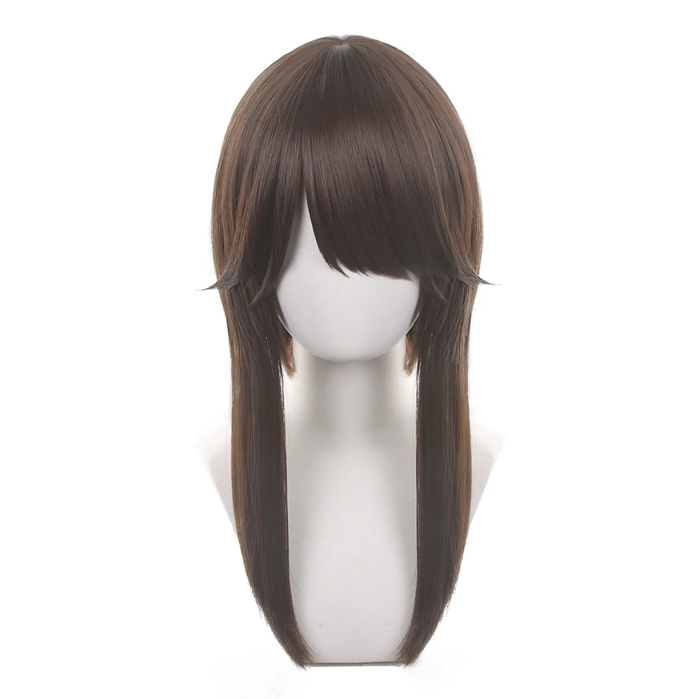 بستاني إيما وودز شعر مستعار تأثيري 40 سنتيمتر براون البستاني شعر مستعار أنيمي مقاومة للحرارة بيروكات صناعية لجميع القديسين كرنفال زي الحفلات #5