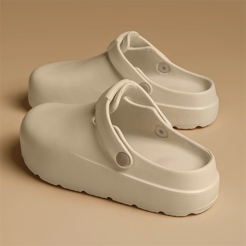 Sandalen Damen 2025, Sommer, neue Baotou-Hausschuhe, rutschfeste, leichte Strandschuhe – Detail 4
