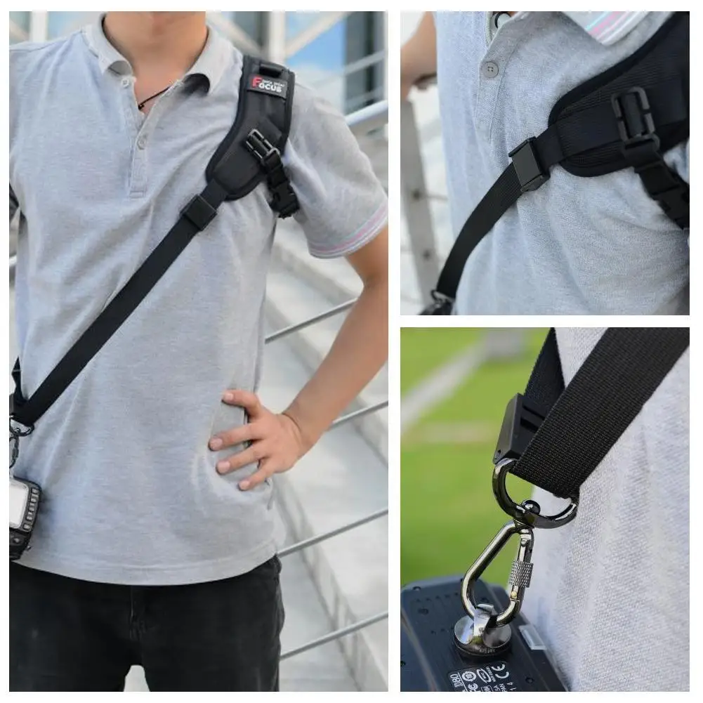 New High Quality For Focus F-1 Quick Carrying Sling Soft Black Shoulder Strap For Camera Neck Sling DSLR Sling