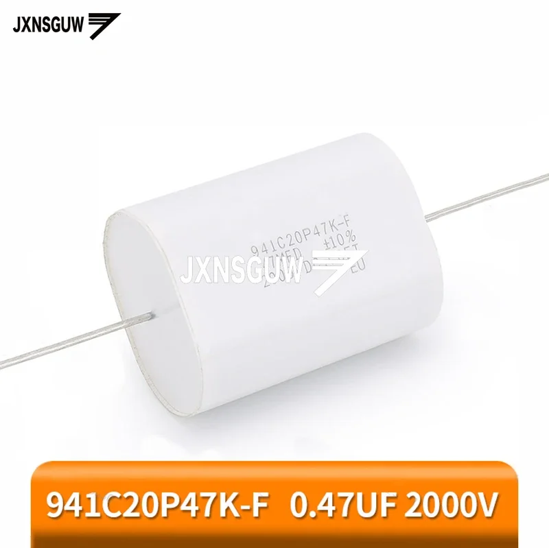 

2PCS free shipping NEW CDET 941C20P47K-F 0.47UF 2000V non-inductive absorption infinite capacitor CDE 941C 0.47MFD