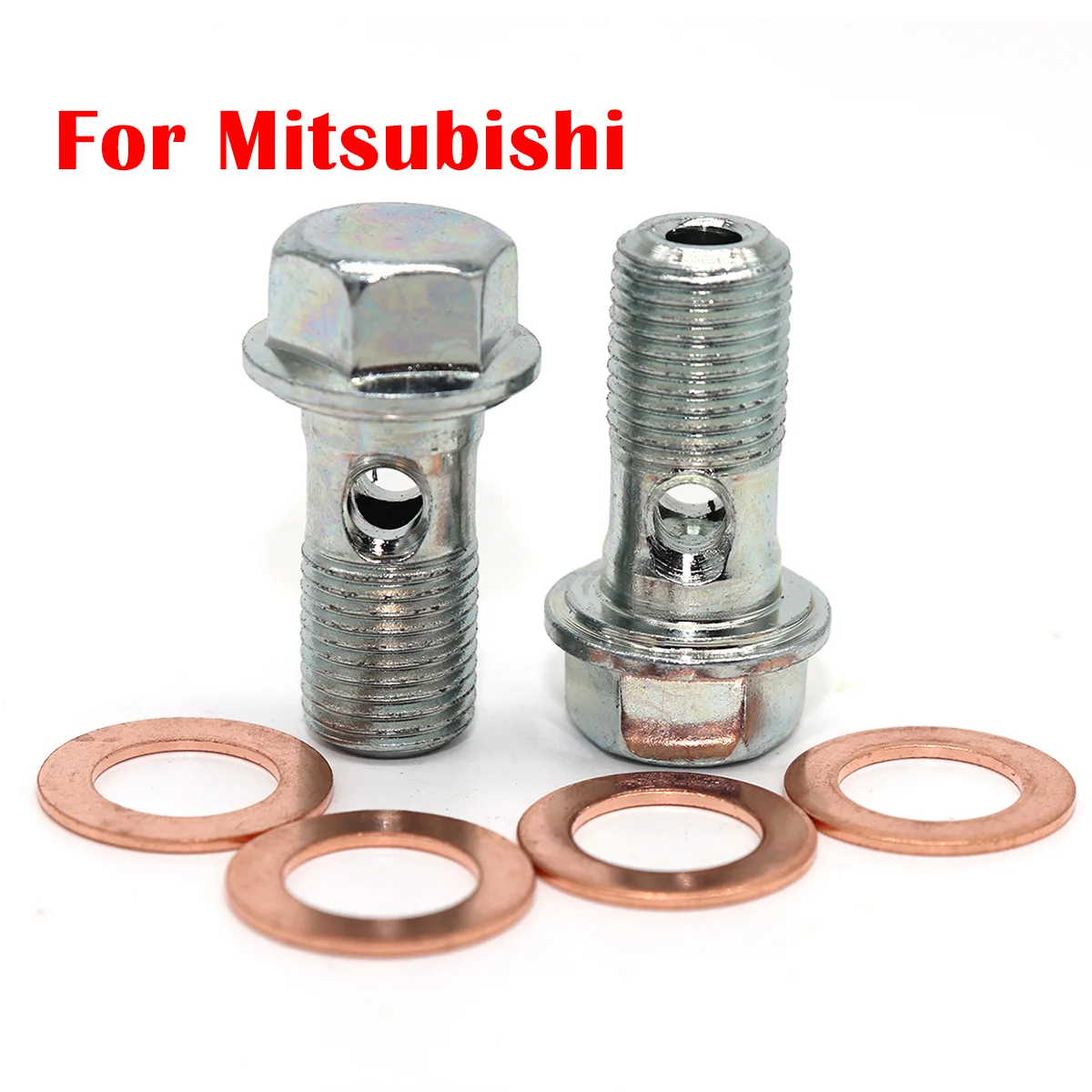 Kit de Reparación de Mangueras de Caliper, Conexiones Banjo, Pernos, Arandelas de Cobre y Juntas de Sellado para Mitsubishi Outlander MK2 MK3 L200 KB4 FTO