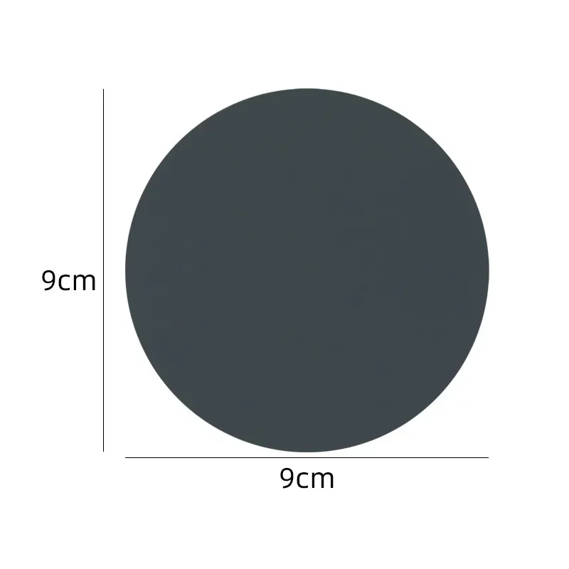 3pcs Silicone coaster and bowl mat Morandi color Nordic styleBeverage Coaster Mat Glass Hotware Decoration Tray Silicone - view 3