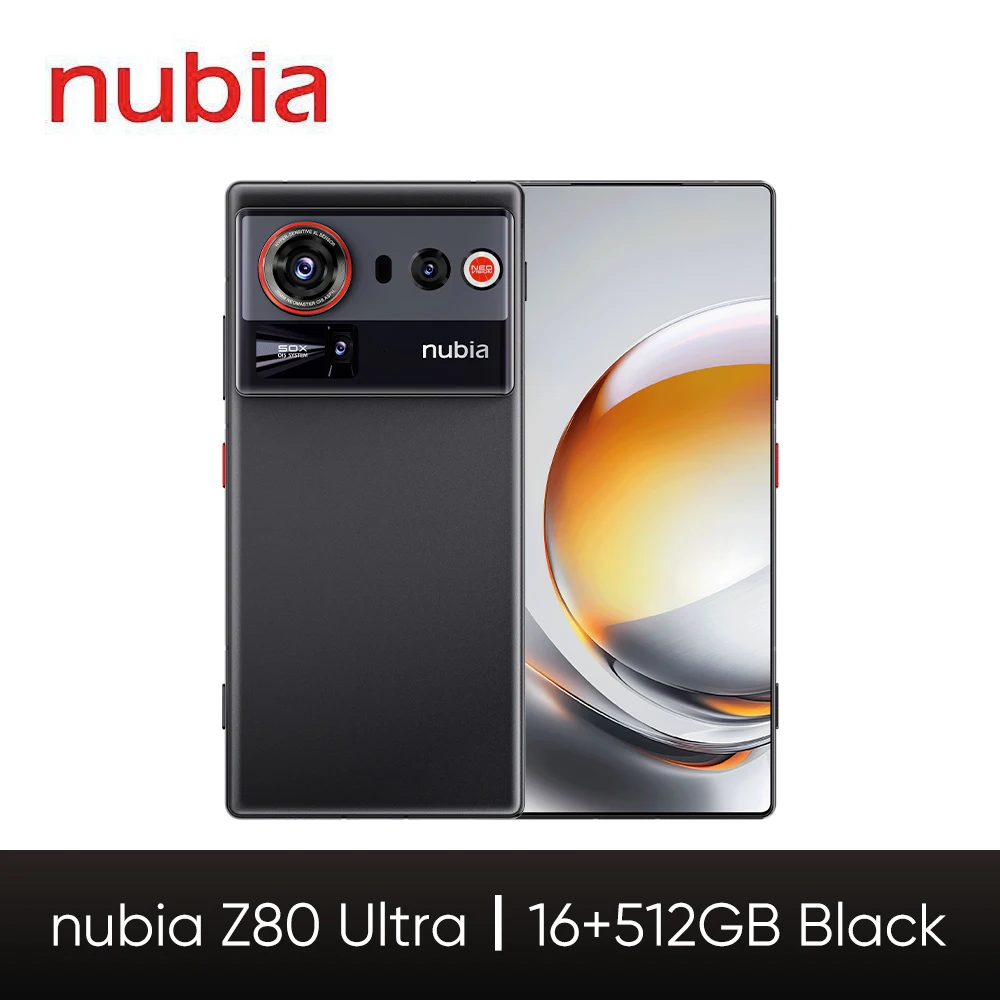 ZTE nubia Z80 Ultra 5G Smartphon Global Version Snapdragon 8 Elite