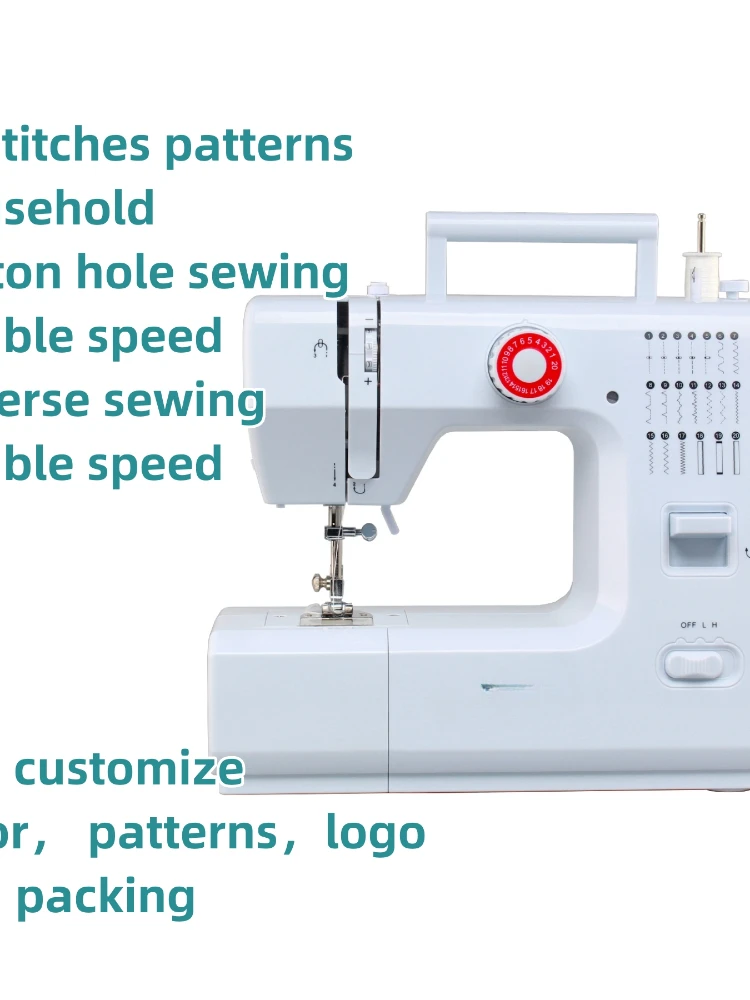 Heavy Duty Sewing Machine Sew clothes  20 stitch electric overlock