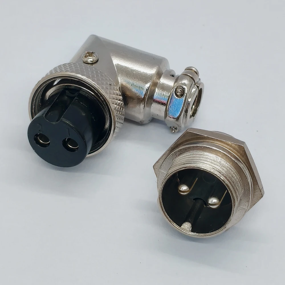 1 Set GX16 Luftfahrt-Steckverbinder, Komplettset 2/3/4/5/6/7/8/9/10-polig, rechtwinkliger elektrischer Steckverbinder – Detail 5