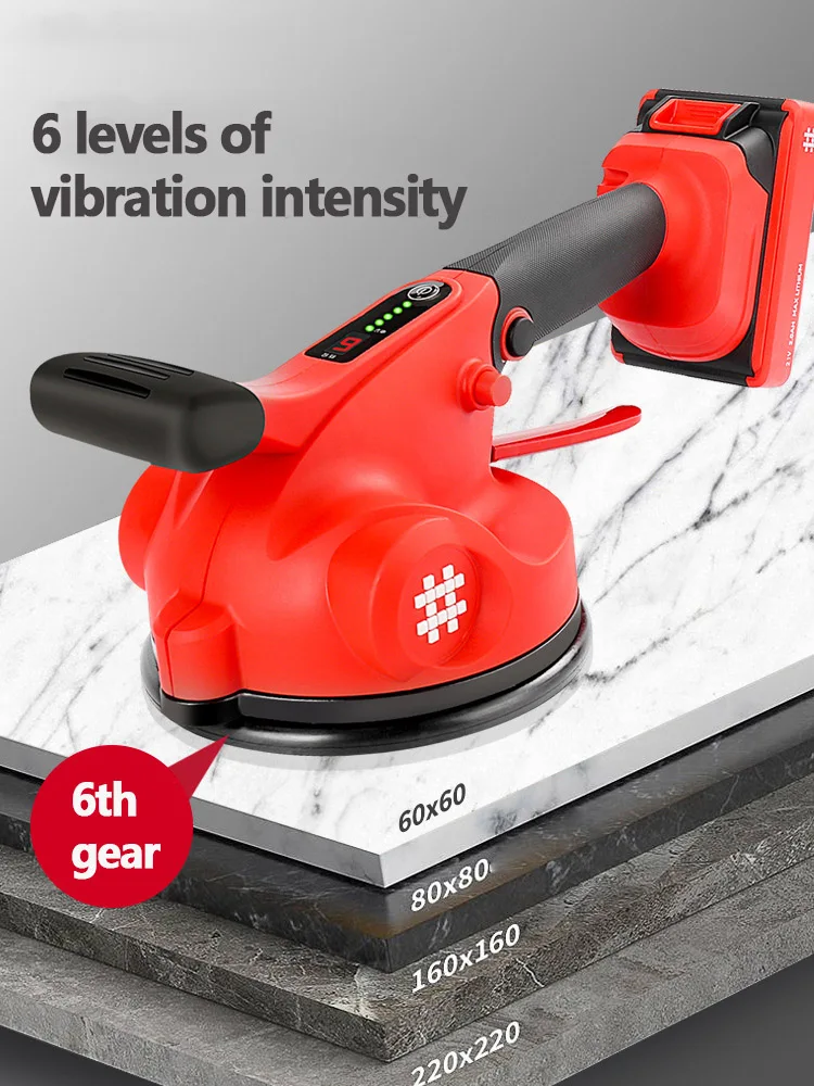 Shijing9392 21VTile Layer Automatic Leveling Machine Tile Laying Vibrating Tile Machine Tile Vibrator Automatic Leveling Machine